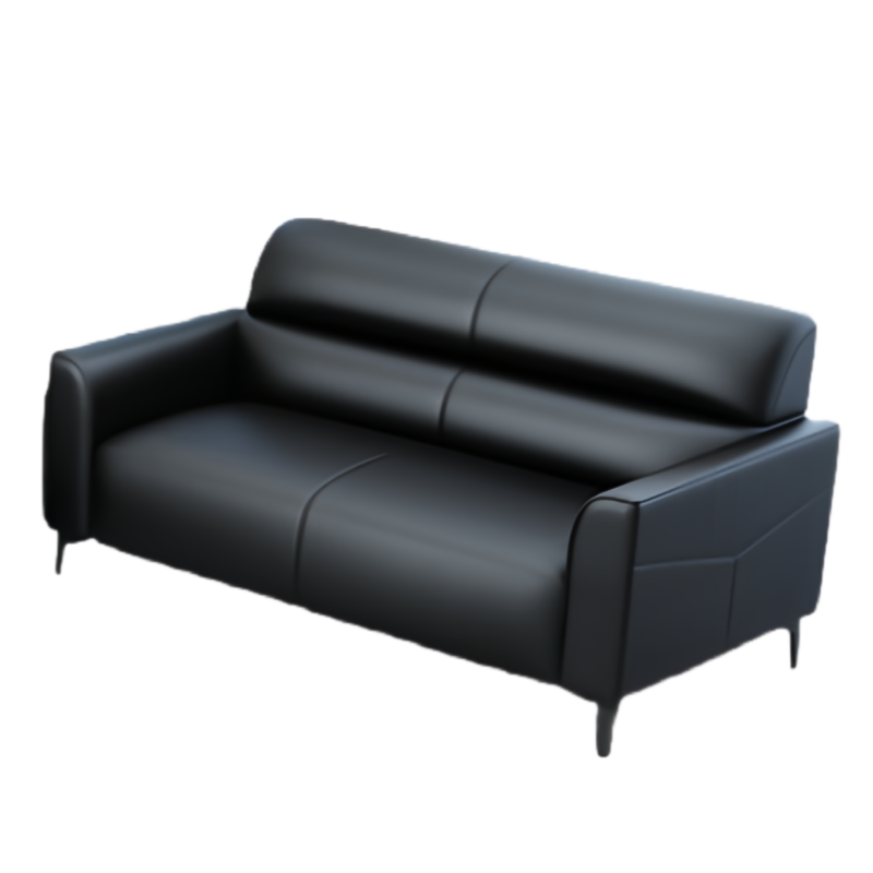 智叶舟会议沙发双人位115*70*78cm张高清大图