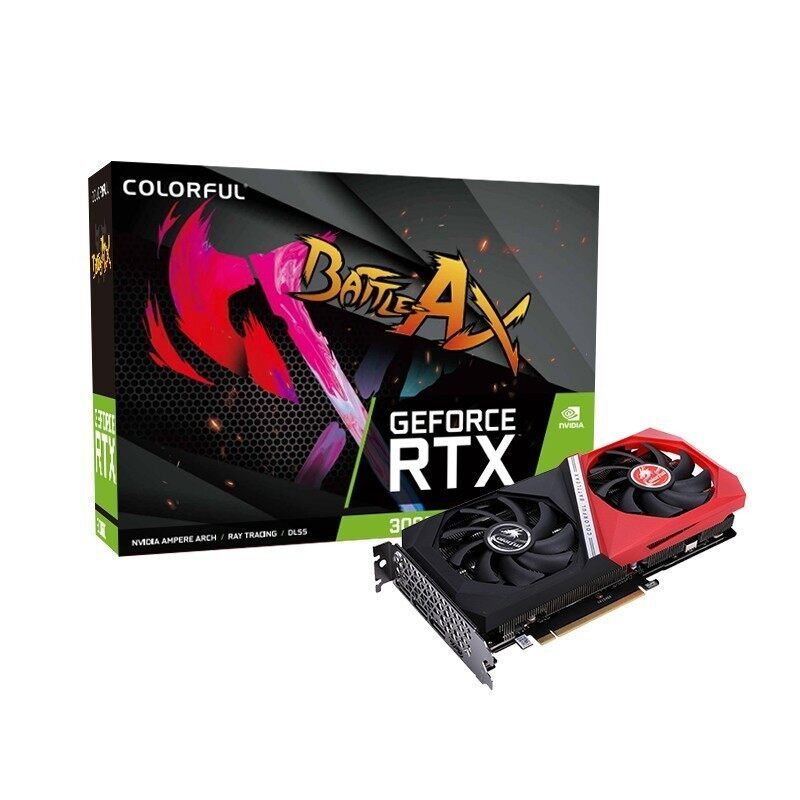 七彩虹 战斧GeForce RTX 3060 DUO 12G V2 L显卡