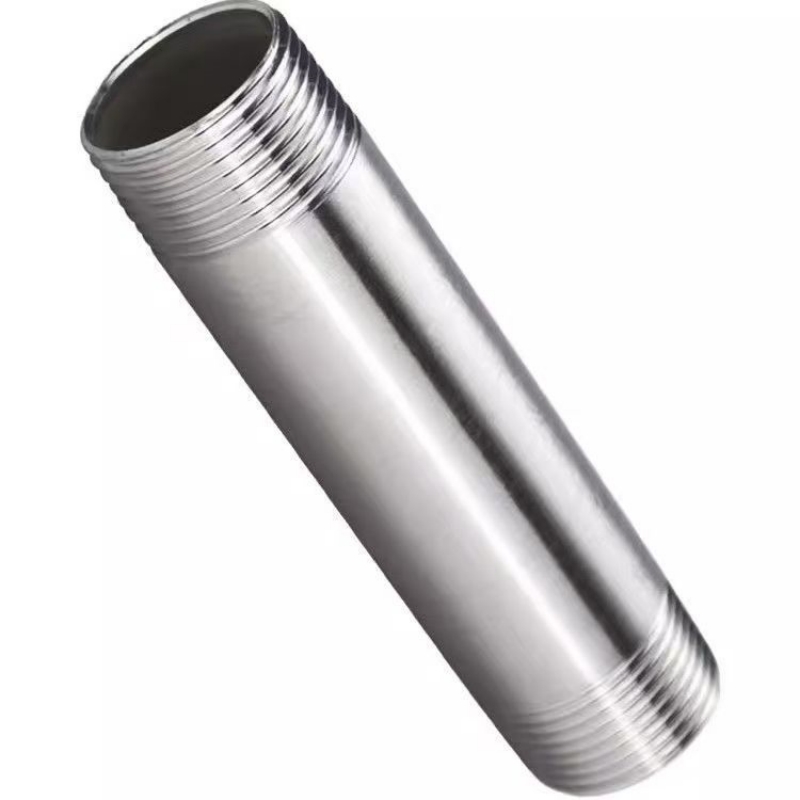 不锈钢加长对丝DN15(4分)高清大图