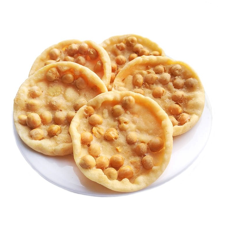 江西特产零食赣州月亮巴赣南花生巴豆巴饼干散装小馒头