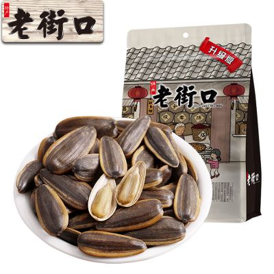 老街口焦糖味瓜子408g多口味炒货坚果葵花籽特产零食品 五香味 408g