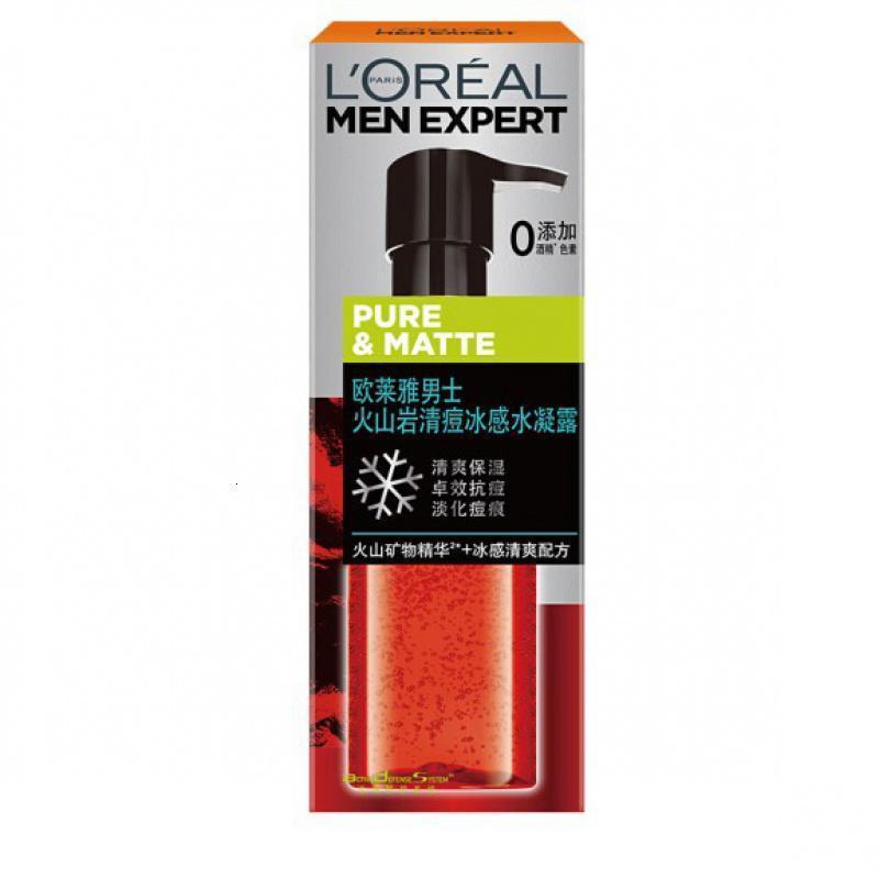 欧莱雅(LOREAL) 男士火山岩清痘冰感水凝露 120ml