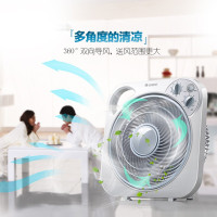 格力(GREE)电风扇 台式转页扇 办公室卧室宿舍台式风扇静音节能迷你便携小风扇 定时款KYT-2501