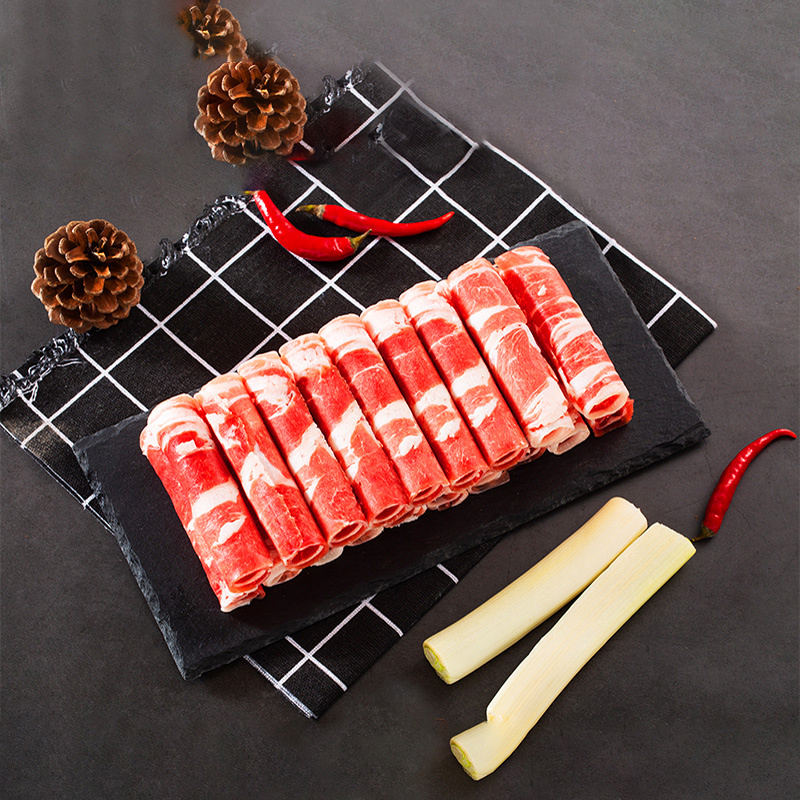 好拾味 火锅食材羊肉卷150g 生鲜涮火锅烧烤煮汤麻辣烫串串汤料关东煮