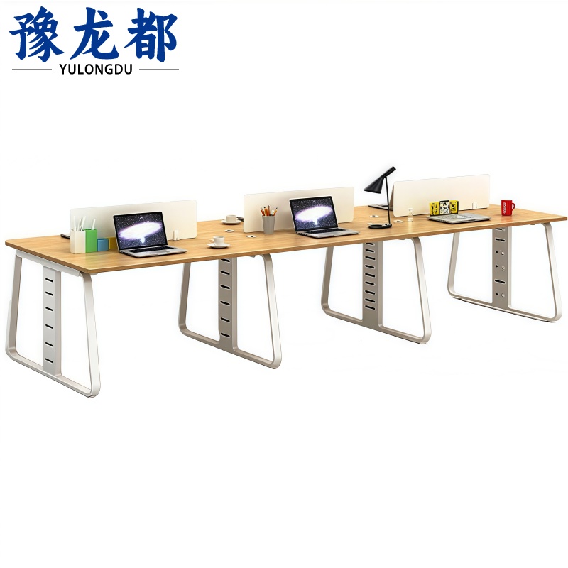 豫龙都 屏风工位六人 张