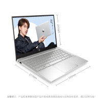惠普(HP)星14 14-dv0010TX 14英寸轻薄本笔记本电脑( i7-1165G7 8G 512G固态 MX450 2G独显 W10 72%NTSC 指纹识别)月光银 定制