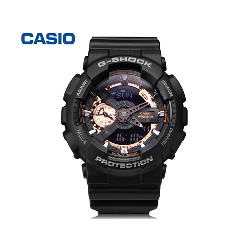 卡西欧(CASIO)男士手表G-SHOCK系列 日韩品牌时尚运动男表 大表盘防水表