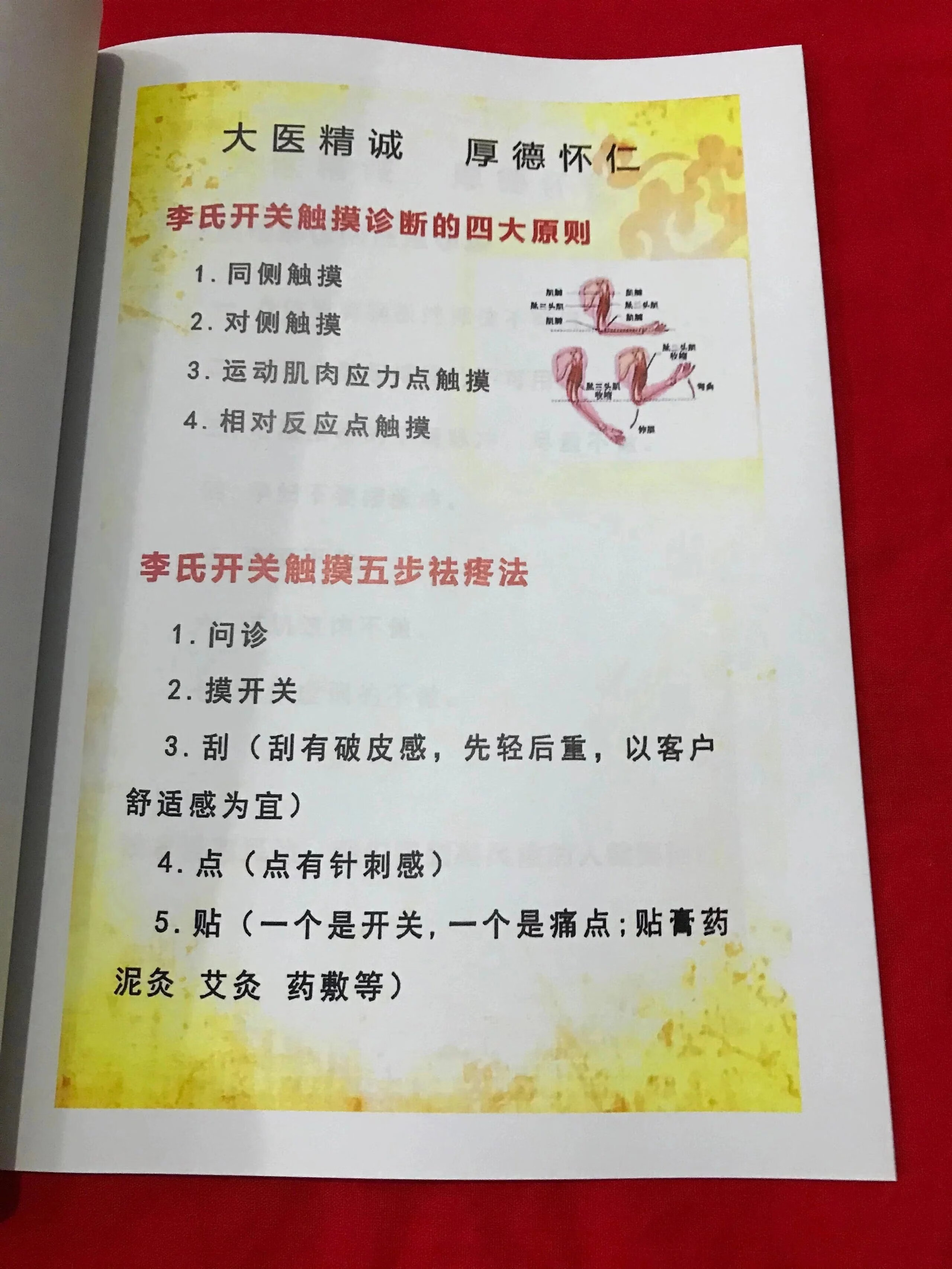 李红兵,李氏疼痛开关一手资料!实体书高清大图