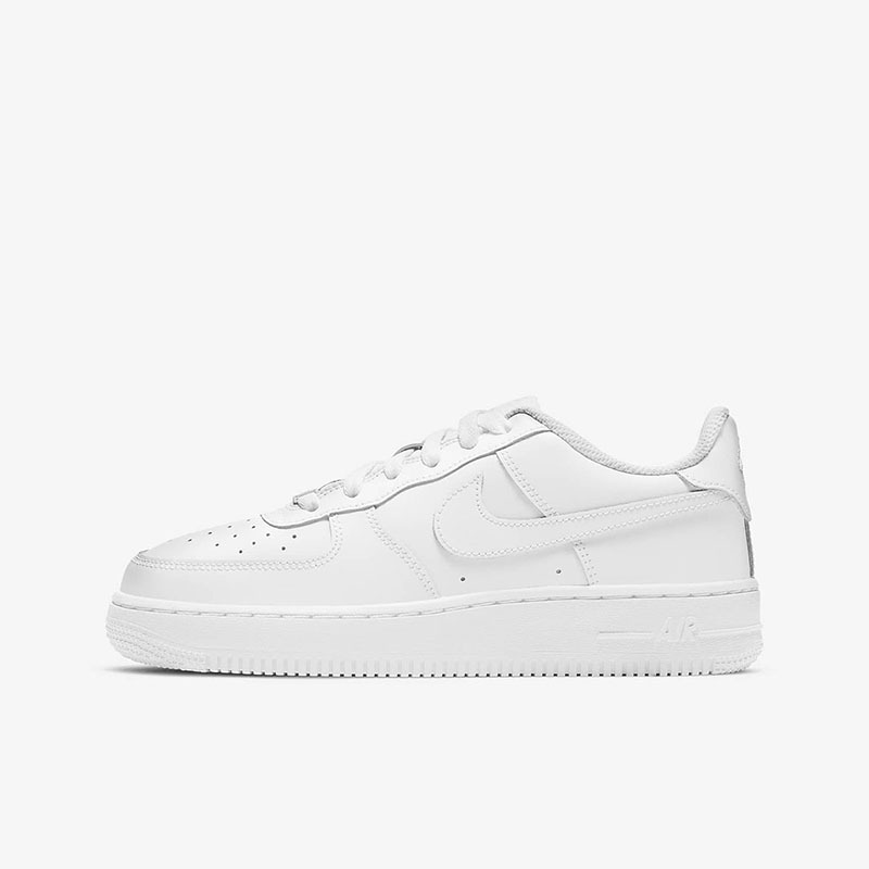 耐克儿童系列低帮nikeairforce1legs纯白dh2920111视频