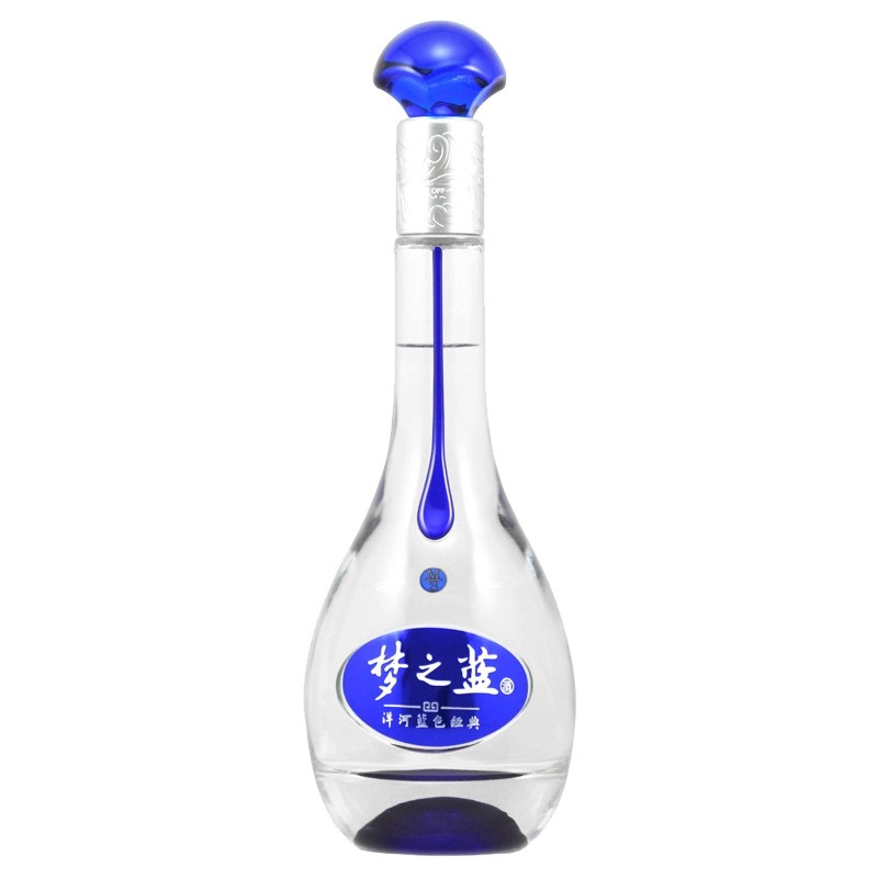 洋河蓝色经典 梦之蓝M3 45度 500ml 单瓶装 浓香型白酒 口感绵柔