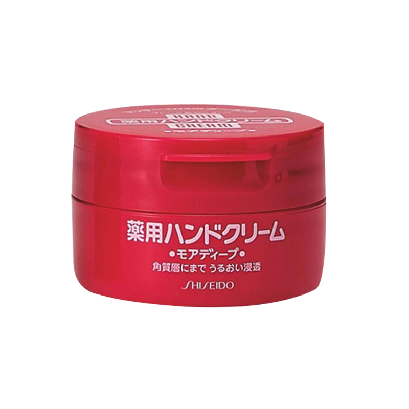 SHISEIDO 资生堂 HANDCREAM 美润 药用美肌护手霜 圆罐装 100克[到期时间2025-03-14]