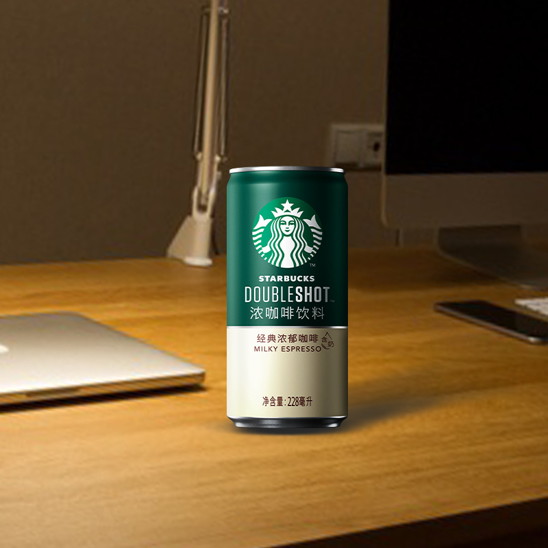 starbucks/星巴克星倍醇经典浓郁228ml*6 浓咖啡饮料