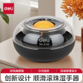 得力（deli） 9109 透明海绵缸 点钞湿手器 黑色（计价单位：台）