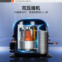 星星(XINGX)BD-960YE 868升四门冷冻商用保鲜柜立式不锈钢厨房冰箱餐饮后厨冷柜(铜管制冷)厨房商用保鲜设备
