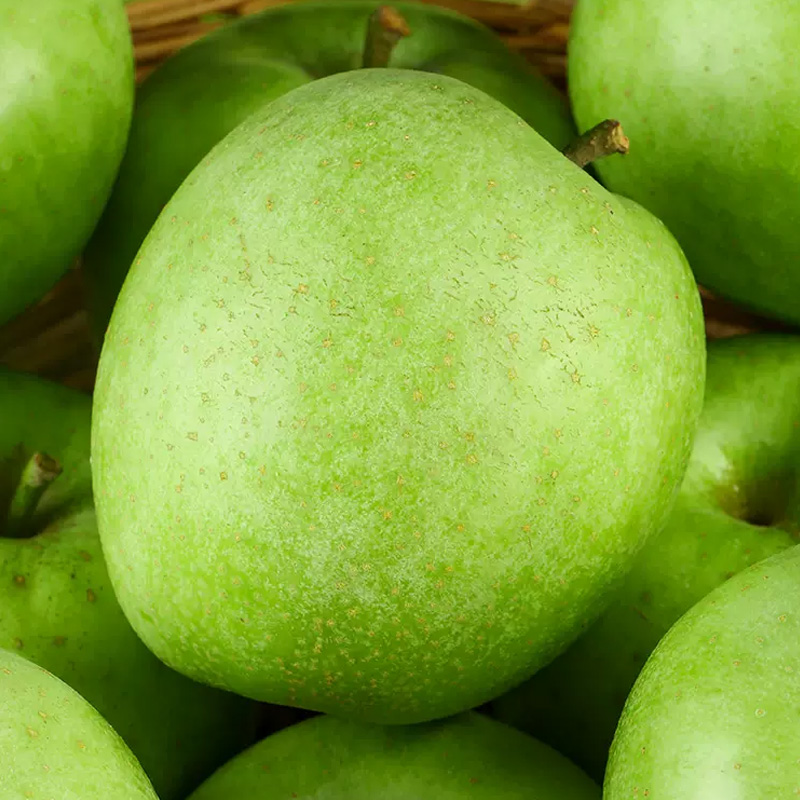 [熊猫鸟]现摘正宗王林青苹果 净重5斤 大果 单果80mm+ 水果新鲜当季整箱高清大图