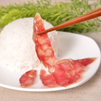 食色鲜野皖南腊味农家土香肠500g/袋