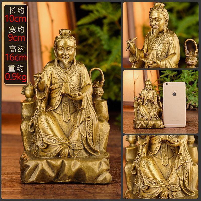 美帮汇铜药孙思邈摆件 孙思邈铜像悬壶济世妙手回春送名医礼品高清大图