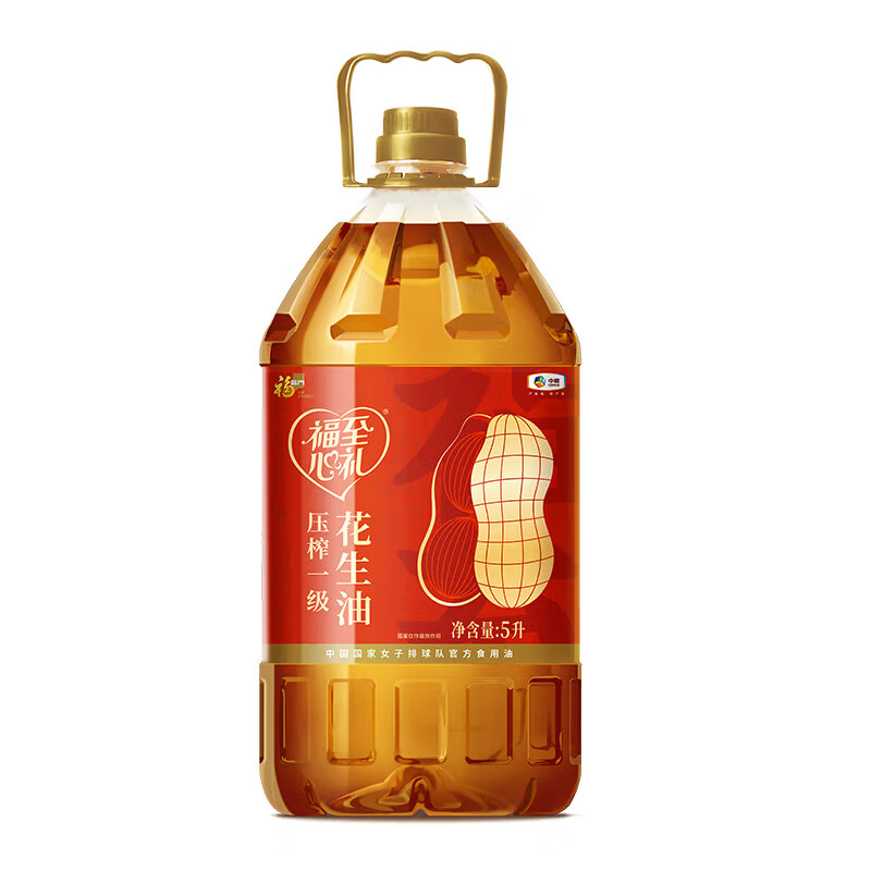 福临门 福至心礼花生油5LHC高清大图