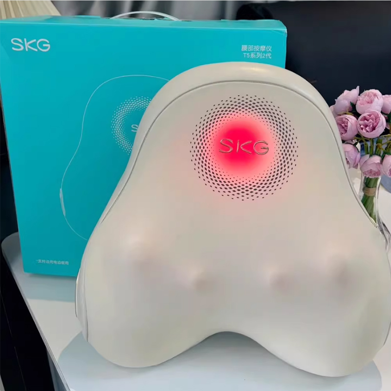 SKG T5二代腰背部按摩仪器办公室腰靠护腰垫