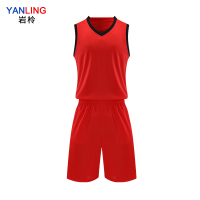 岩柃 篮球服25Y3LQ004 4XL 大红