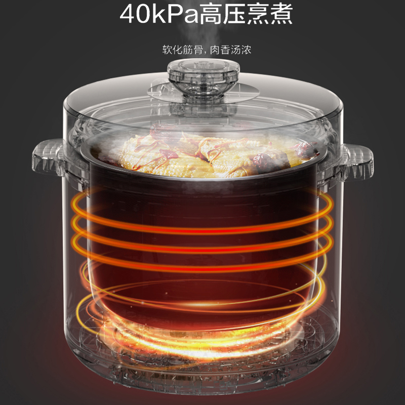 苏泊尔(SUPOR) 电压力锅 SY-60YC8063高清大图