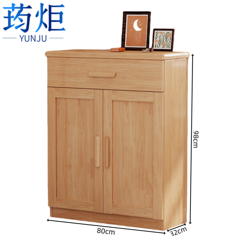 荺炬鞋柜双门台