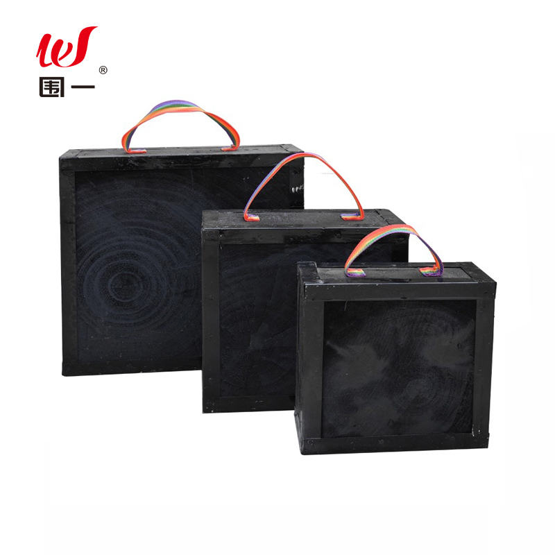 围一 加箍油浸垫木 40*40长*10CM 块高清大图