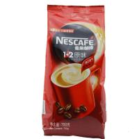雀巢(Nestle)咖啡1+2原味速溶咖啡700g袋装三合一即溶咖啡粉