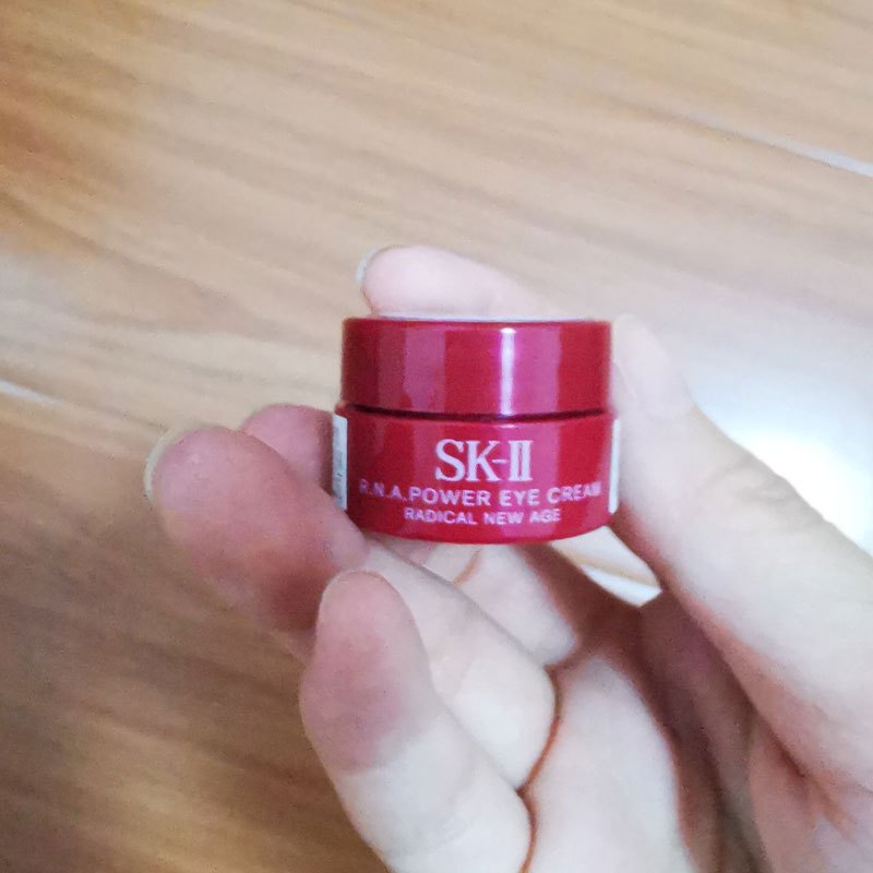 SK-II微肌因修护焕采眼霜 2.5g 中小样 小红瓶眼霜 淡化黑眼圈 改善眼袋 舒缓修护