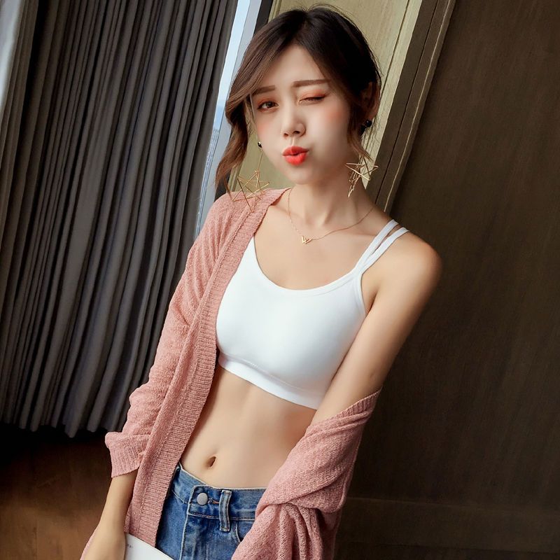 小胸高中生内衣无钢圈大学生棉质薄款调整胸罩初中发育期少女文胸 臻依缘