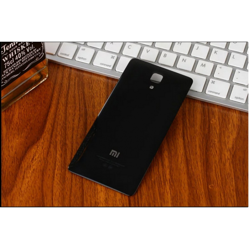 小米4后盖米4手机后壳电池后盖小米四手机壳配件背壳盖白黑色黑色原装