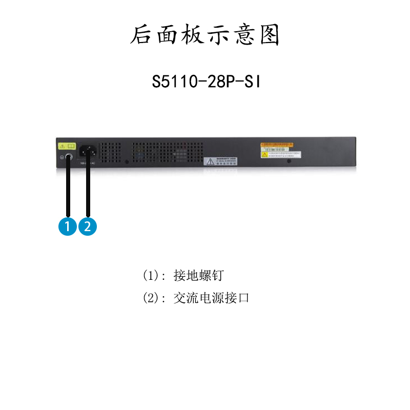 华三(H3C)S5110-28P-SI 全千兆以太网 交换机