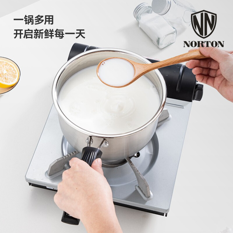 NORTON迪菲复合钢奶锅3TDF020高清大图