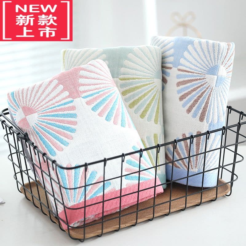 可莉允纱布浴巾男女吸水速干大人儿童浴巾大毛巾夏季柔软家用图片