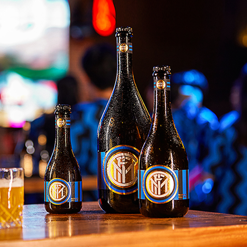 意大利原装进口国际米兰手工精酿啤酒Inter Beer 12.5度麦芽酿造330ml*12瓶整箱装