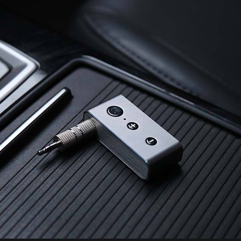 梵声车载音响蓝牙接收器转音箱免提AUX蓝牙棒4.2插卡音频适配器