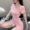 霏慕情趣内衣女角色扮演性感短裙女短袖制服大码套装女式情趣睡衣女士衣服成人用品7027