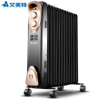 艾美特(Airmate)油汀 取暖器HU1323W 家用 办公室2500w大功 节能 电热烤火炉 电暖器 电暖气 13片