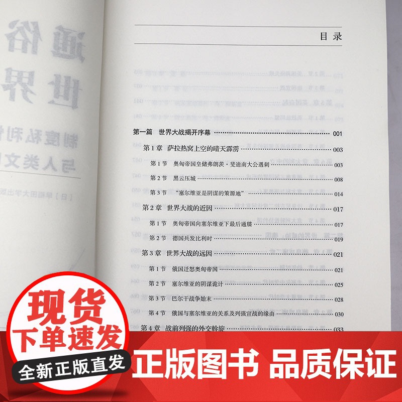 [精装]通俗第一次世界大战史 东方世界史 日本视角的第一次世界大战全记录一战全史书籍高清大图