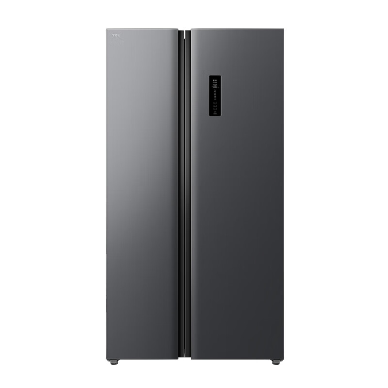 TCL冰箱 BCD-521CW1 521升大容量养鲜冰箱 晶岩灰 超薄机身 轻音低噪