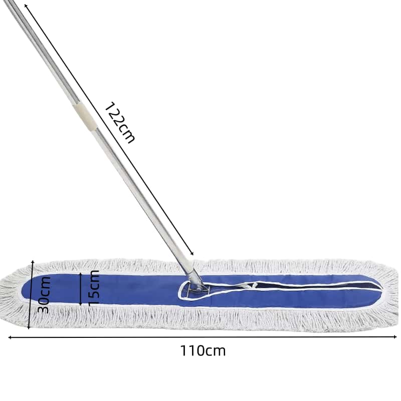 鑫木樽平板尘推110*30*122cm把高清大图