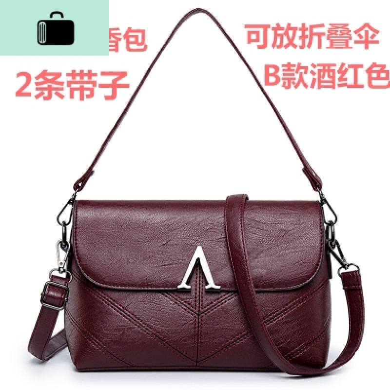 中年女包斜挎包女士手机包零钱包妈妈买菜斜跨手拎小包包婆婆简约NEW LAKE 新款661红色可以放太阳伞