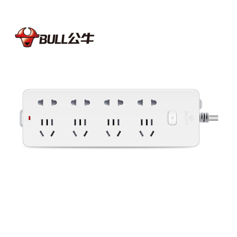 公牛(BULL) GN-403 总控8位 10米 拖线板插座(计价单位:个)