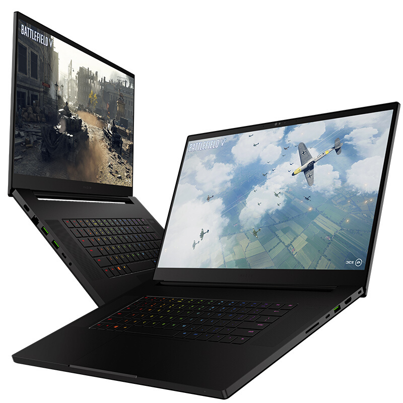 Razer灵刃专业版 2019款 17.3英寸高端电竞商务便携轻薄游戏本笔记本电脑(i7-9750H 16G 512G RTX2060 144Hz IPS 雷电3)