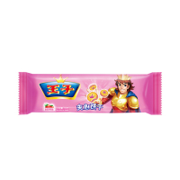 王子 夹心饼干（草莓味）120g/袋 休闲零食饼干 亿滋出品