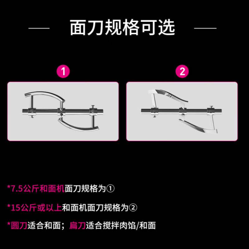 乐创(lecon)LC-YF-J7.5 和面机商用 全自动面粉搅拌机 多功能活面搅面揉面绞面打面条机食堂包子馒头高清大图