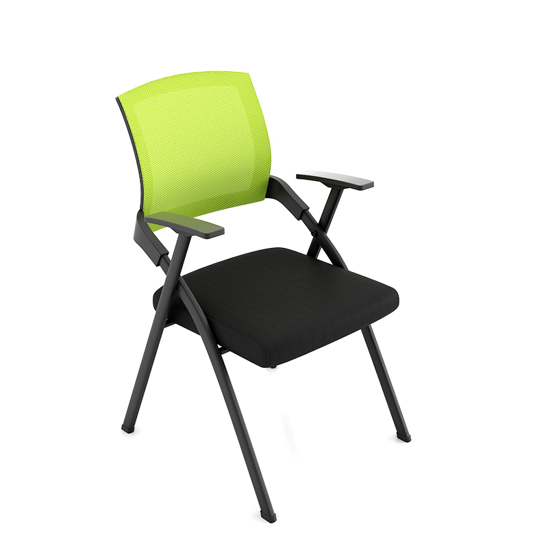 奇桄烁培训椅绿色把高清大图