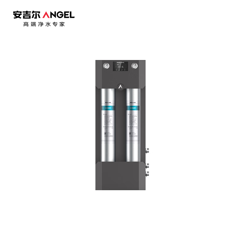 安吉尔 J3365-UFS2000 净水器 33.3L/min 大水量超滤膜 灰色 含基础安装