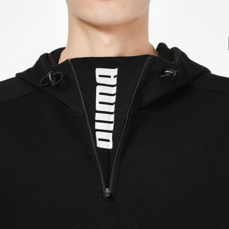 PUMA彪马卫衣男装2021秋季新款运动服连帽休闲套头衫潮846535