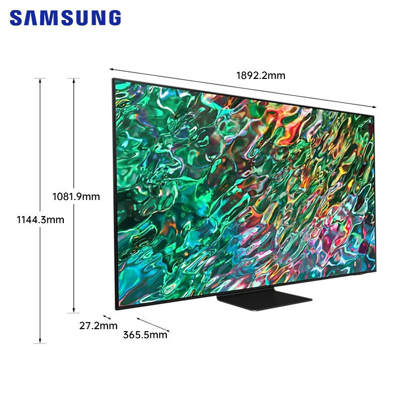 三星(SAMSUNG) QA85QN90BAJXXZ 85英寸4K Neo QLED智能平板电视机